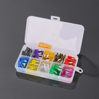 120pcs MINI Blade Fuse Assortment Auto Car SUV FUSES Kit APM ATM