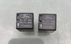 (Set Of 2) FORD 5L3T-AA Relay 12V 4PIN (A/C System Relay, Trailer tow stop/turn relay)